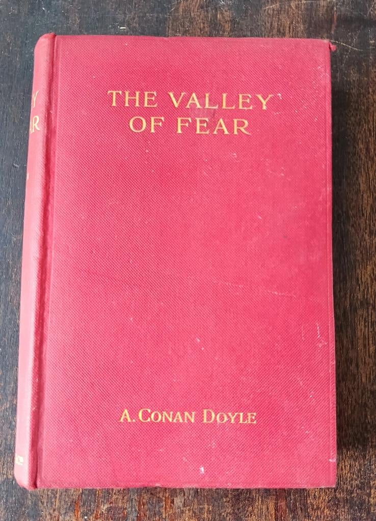 The Valley of Fear - Arthur Conan Doyle 1st UK Edition 1915, Boeken, Ophalen of Verzenden, Gelezen, Arthur Conan Doyle