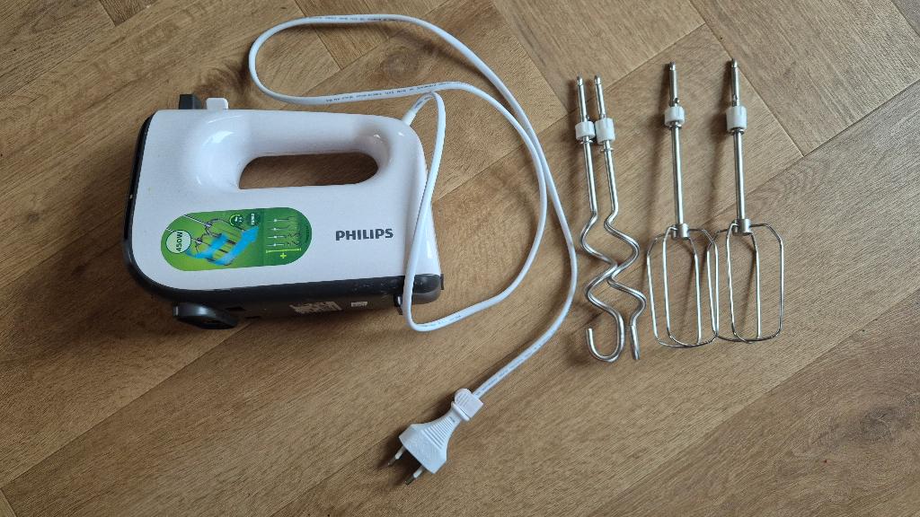nieuwe handmixer Philips 450W, Witgoed en Apparatuur, Keukenmixers, 3 snelheden of meer, Ophalen of Verzenden, Zo goed als nieuw