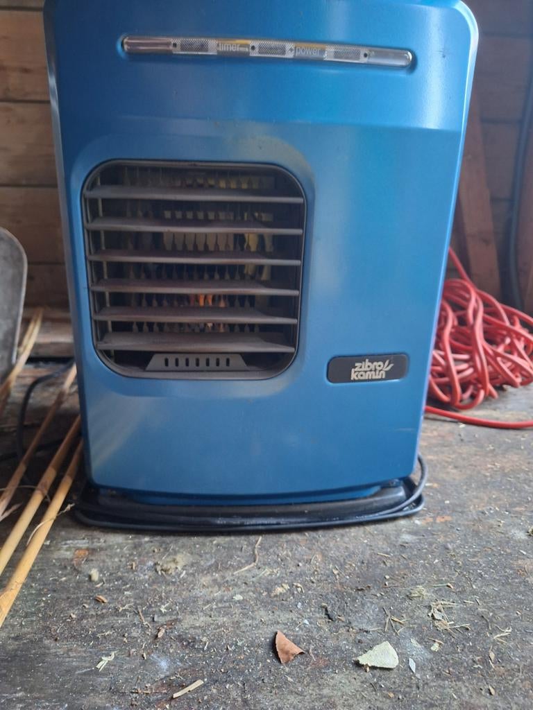 Zibro Kamin Petroleumkachel - Blauw, Gebruikt, Huis en Inrichting, Kachels, Gebruikt, Vrijstaand, Petroleumkachel, Overige brandstoffen