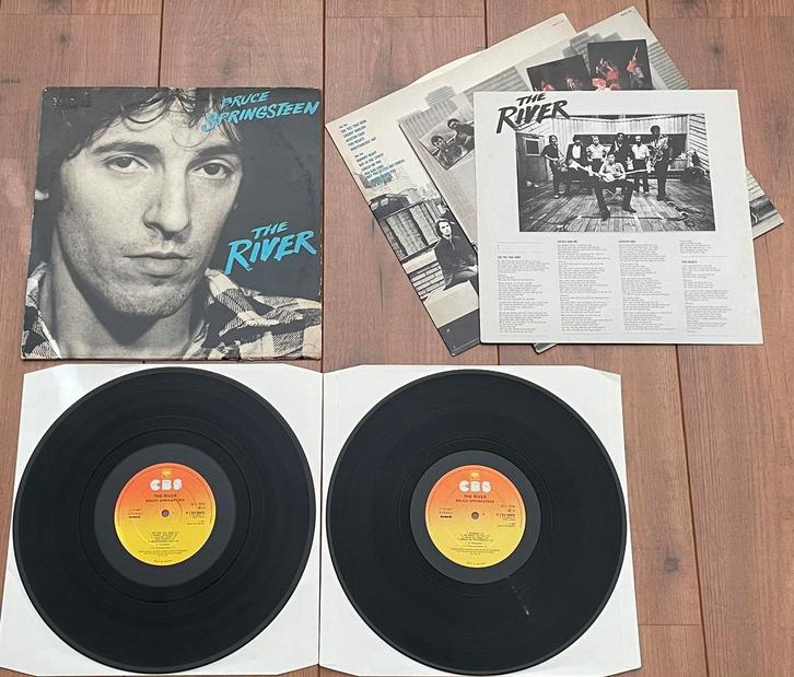 Bruce Springsteen - The River lp / UK, 1980, w. inners, Cd's en Dvd's, Vinyl | Rock, Gebruikt, Poprock, 12 inch, Ophalen of Verzenden