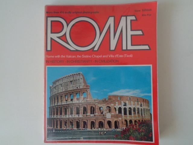 G-18662-8-3 : Rome with the Vatican, the Sistine chapel, Ophalen of Verzenden, 14e eeuw of eerder, Gelezen, Europa