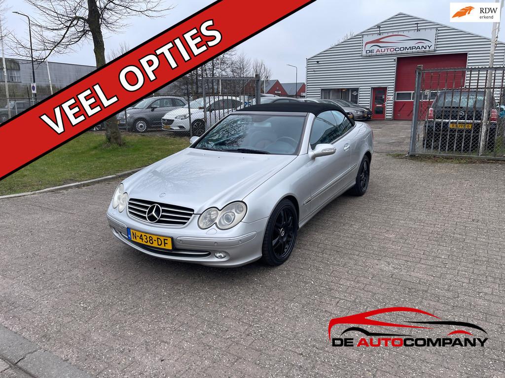 Mercedes-Benz CLK-klasse Cabrio 200 K. Avantgarde, Auto's, Mercedes-Benz, Achterwielaandrijving, Gebruikt, 4 cilinders, Cabriolet