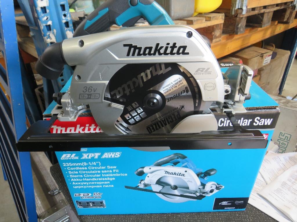 Makita DHS900Z 36V (2x18V) Li-ion accu cirkelzaag body 235mm, Makita, Nieuw, Zandhaarweg, Ophalen of Verzenden