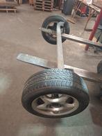 Aanhanger as ongeremd met wielen en banden aanhangwagen, Auto diversen, Aanhangwagen-onderdelen, Ophalen of Verzenden