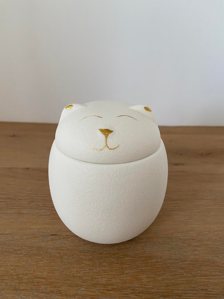 Poezen urn wit, Ophalen of Verzenden, Nieuw
