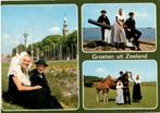 Zeeland Zeeuwse klederdracht 3 luik, Verzenden, 1980 tot heden, Gelopen, Zeeland