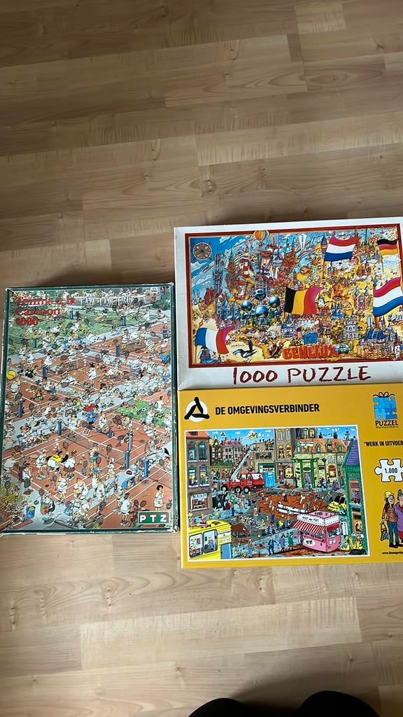 Puzzel Benelux, Tennis ,., Ophalen of Verzenden, 500 t/m 1500 stukjes, Zo goed als nieuw