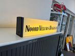 Vintage Lichtbak 'Noord Veluws Dagblad' - Reclamebord, Ophalen