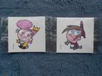 2 stickertjes Fairly odd parents, Ophalen, Zo goed als nieuw, Film, Tv of Omroep