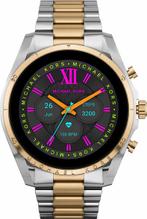 Michael Kors Gen 6 - Zilver/Goud 44mm, Ophalen of Verzenden, Zo goed als nieuw, Hoogte, Android