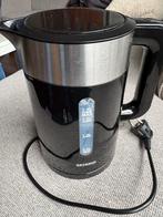 Severin waterkoker 1,7 liter - Zwart/RVS, 1 tot 2 liter, Ophalen of Verzenden, Gebruikt, Draadloos