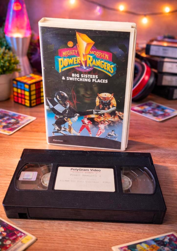 Videoband Power Rangers, Cd's en Dvd's, VHS | Kinderen en Jeugd, Alle leeftijden, Ophalen of Verzenden, Zo goed als nieuw, Overige typen