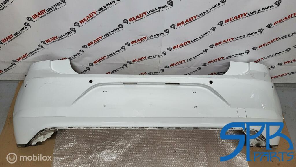 Achterbumper VW Polo 2G AW1 GTI DIFFUSER '17-'21 2G6807421E, Gebruikt, Volkswagen, Ophalen of Verzenden, Achter