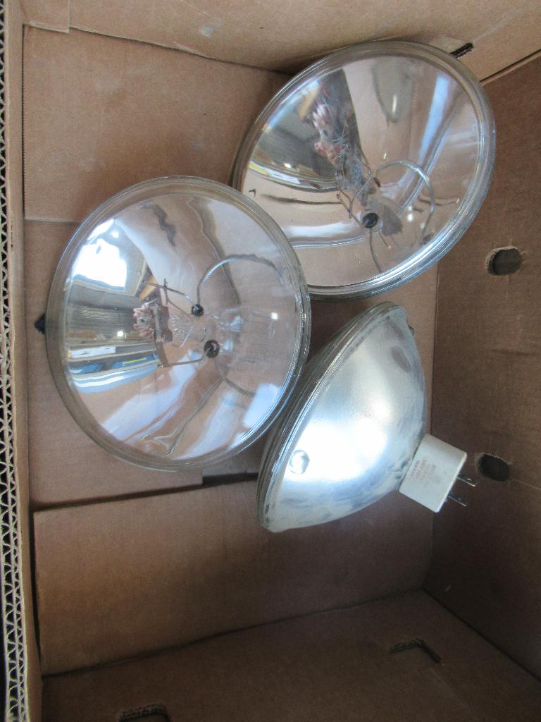 3248 par 64 lamp 1000w, spot ; par 64 lamp 1000w, 230v,, Ophalen of Verzenden, Licht, Gebruikt, GE