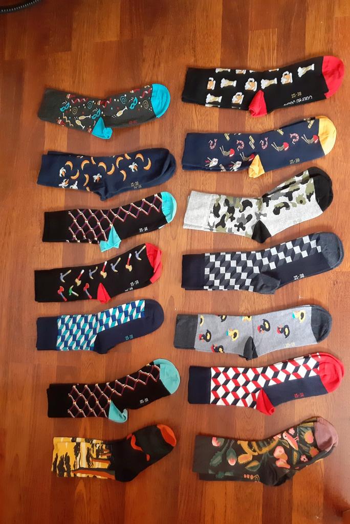 vrolijke sokken in diverse uitvoeringen 35-38, Kleding | Dames, Sokken en Kousen, Sokken en Kniesokken, Overige kleuren, Maat 35 t/m 38