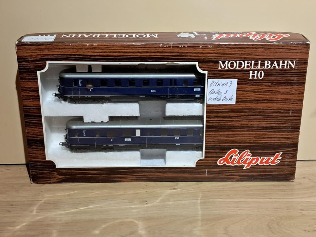 Liliput 125 03 DB triebwagen, Treinset, Gelijkstroom, Ophalen of Verzenden, Zo goed als nieuw