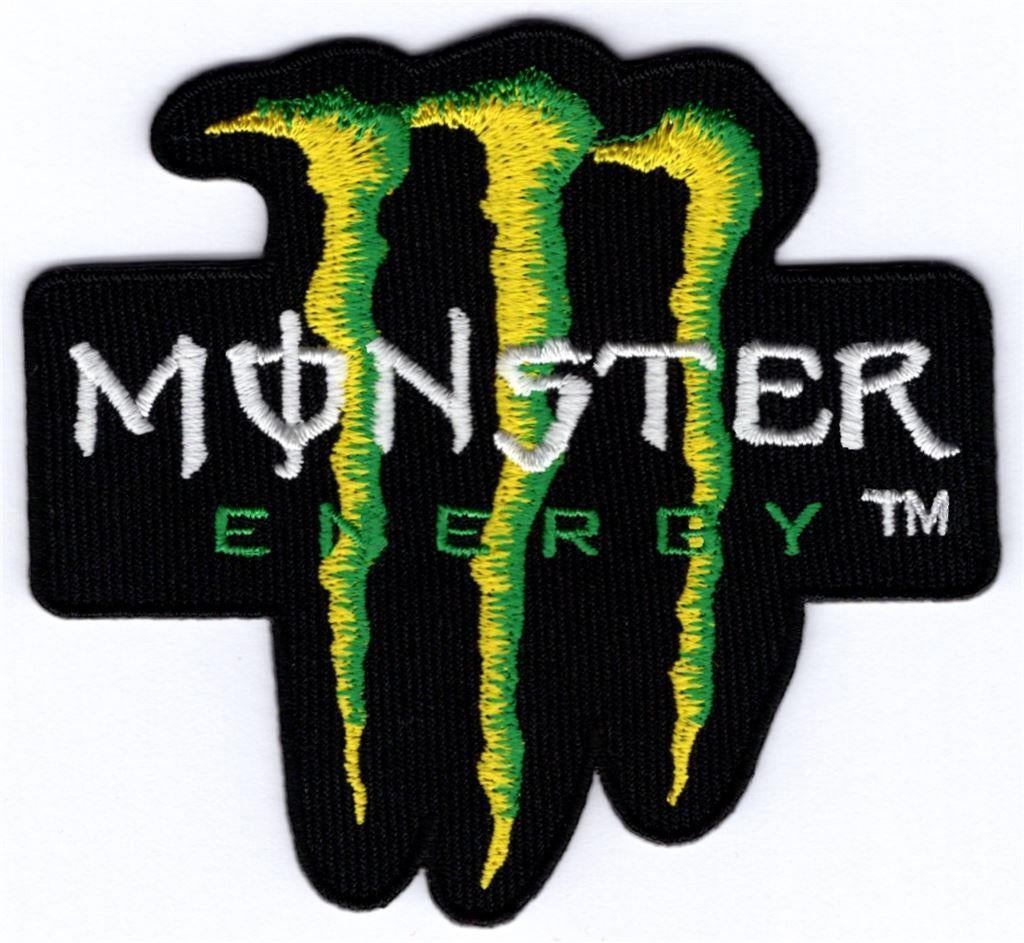 Monster Energy stoffen opstrijk patch embleem #1, Ophalen of Verzenden, Nieuw, Shirt