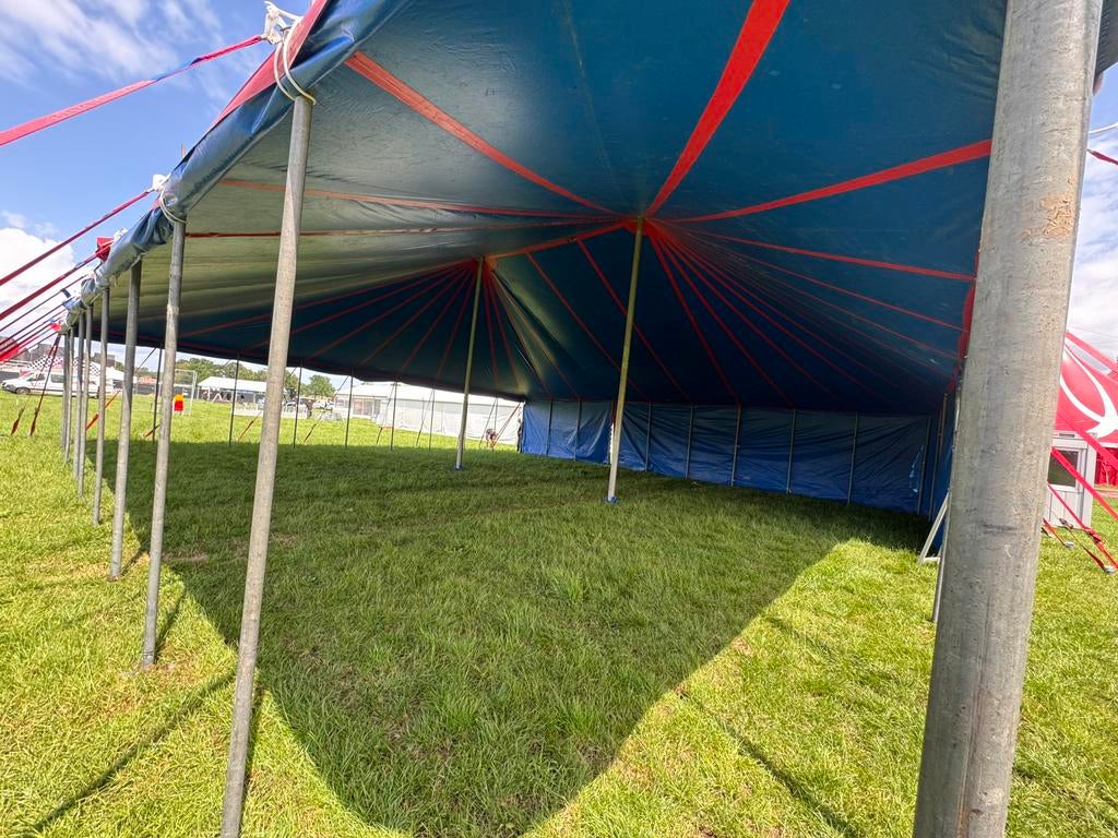 Spantent tehuur, Ophalen of Verzenden, Zo goed als nieuw, 8 meter of meer