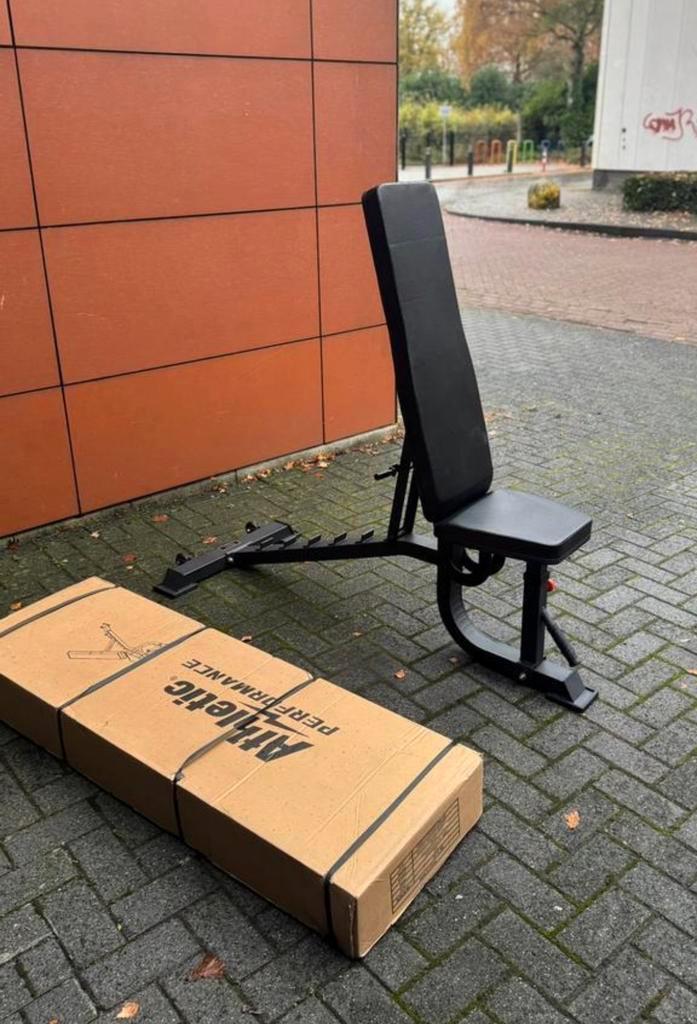 Nieuw in Doos , Verstelbare Fitness Bankje, Sport en Fitness, Fitnessmaterialen, Nieuw, Fitnessbank, Ophalen