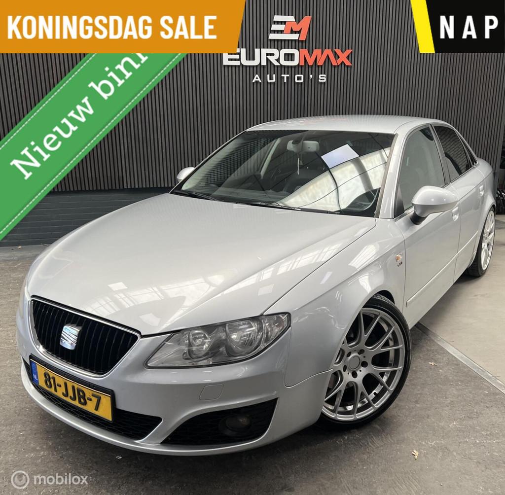 Seat Exeo 2.0 TSI Businessline High NAP - Cruise - Airco, Euro 5, Gebruikt, Zwart, 4 cilinders