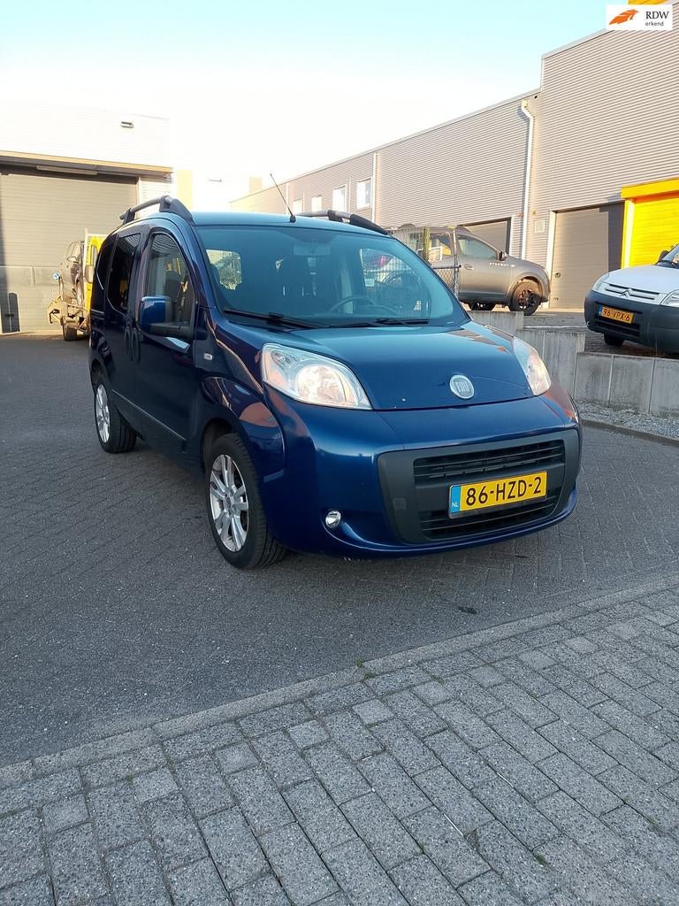 Fiat Qubo 1.4 Dynamic, Auto's, Fiat, Bedrijf, Te koop, Qubo, ABS, Airbags, Airconditioning, Boordcomputer, Centrale vergrendeling