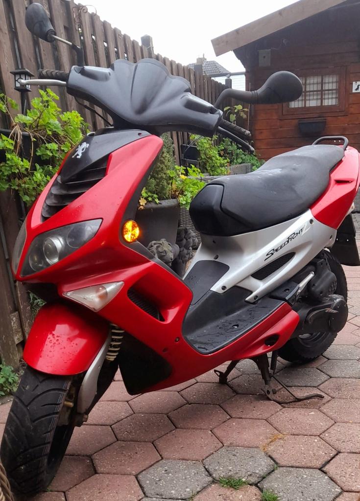 Peugeot speedfight 2, Fietsen en Brommers, Scooters | Peugeot, Ophalen, Gebruikt, 49 cc, Speedfight