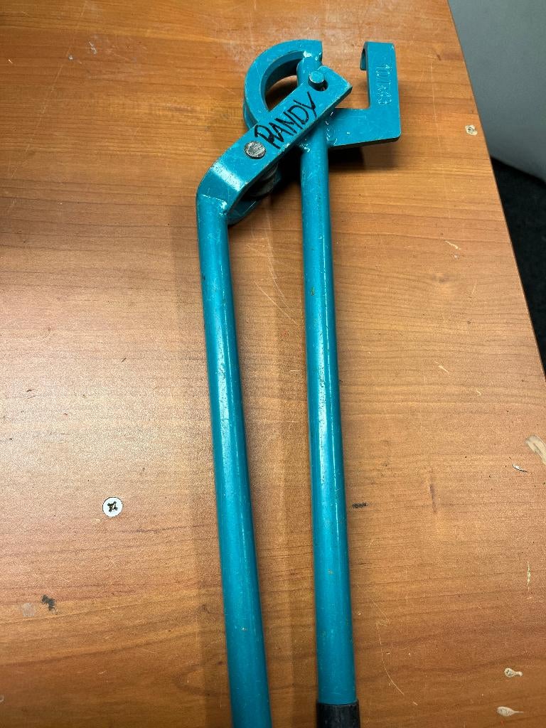 Pijpbuigtang met rol 10mm, Ophalen