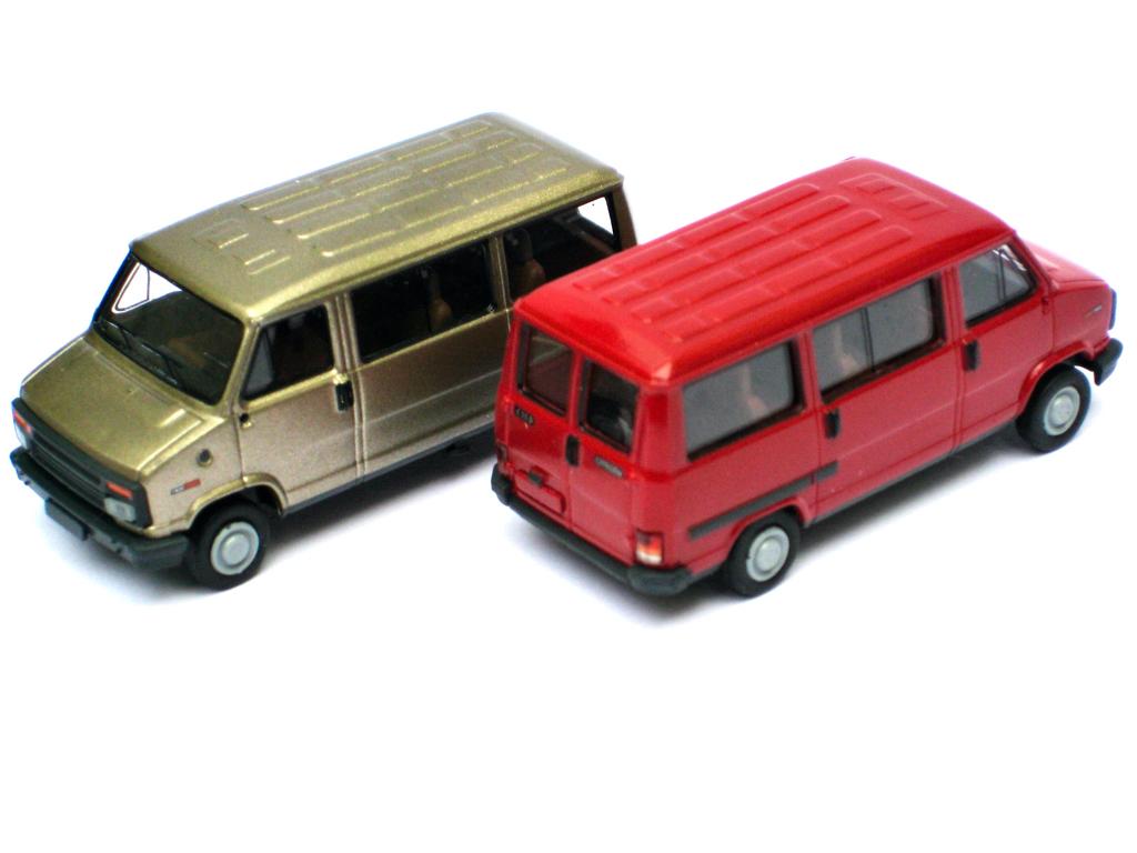 Citroen C 25 personenbusje rood of goudkleurig Brekina 1:87, Ophalen of Verzenden, Nieuw, Auto, Brekina