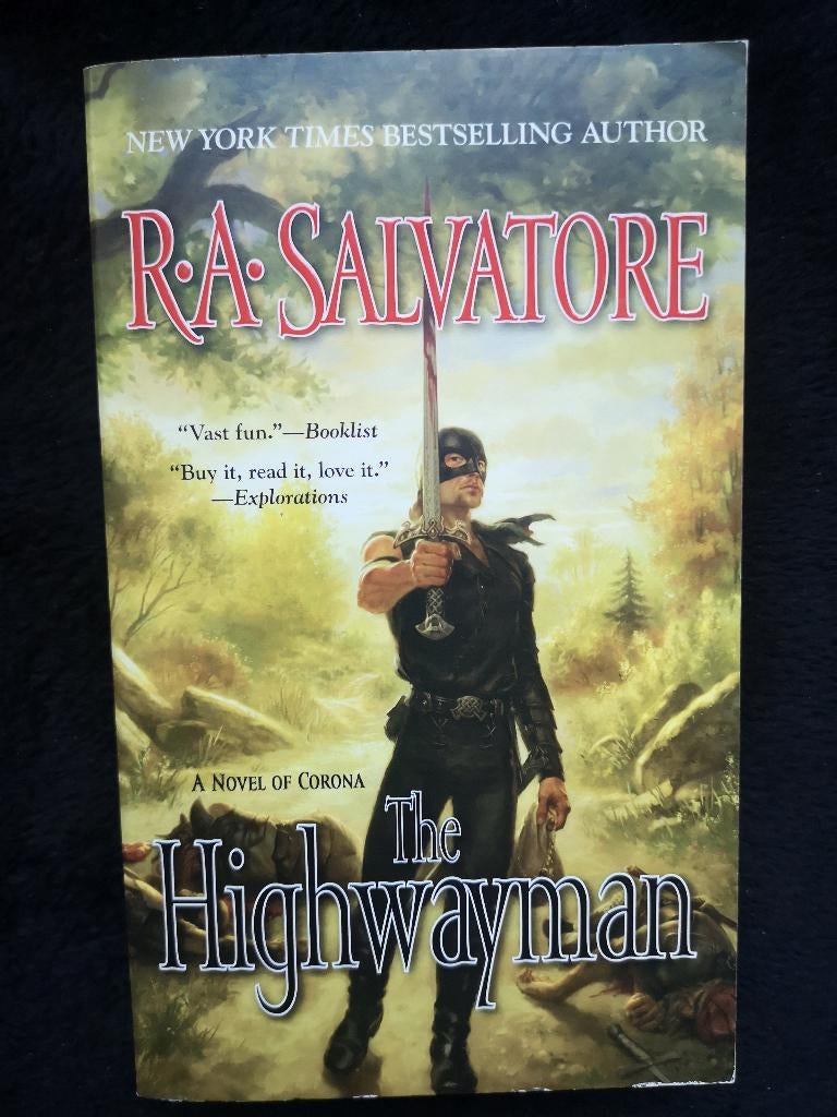 R.A. Salvatore, The Highwayman, Ophalen of Verzenden, Gelezen