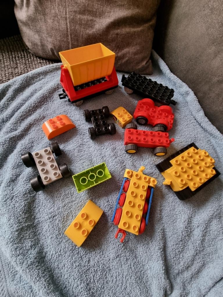 Duplo wagons en onderstellen, Ophalen of Verzenden, Duplo