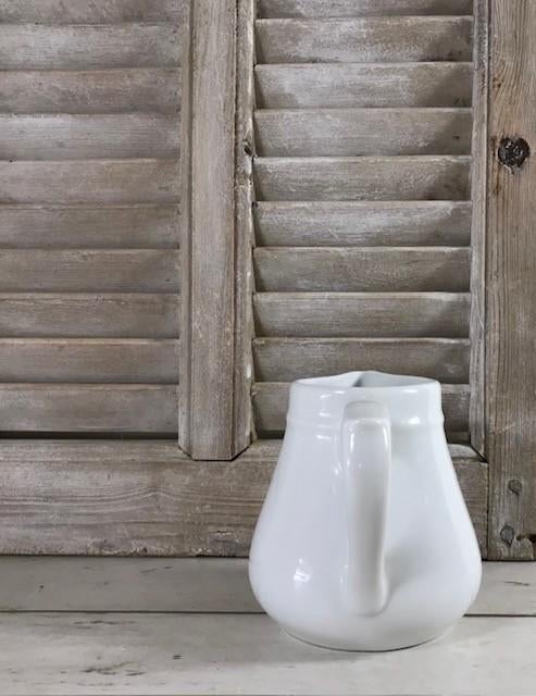 Apilco (A. Pillivuyt & Co) porcelaine à feu witte kan, Antiek en Kunst, Ophalen of Verzenden