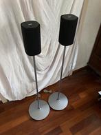 Loewe Klang 1 speakers en Loewe floorstands, Zo goed als nieuw, Minder dan 60 watt, Front, Rear of Stereo speakers, Ophalen