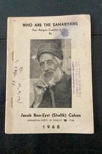 Who are the Samaritans. Jacob Ben-Ezzi (Shafik) Cohen 1968, Ophalen of Verzenden, Gelezen