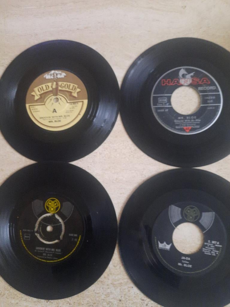 4x vinyl singels van Mr Bloe, Ophalen of Verzenden, Zo goed als nieuw, Overige formaten
