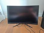 MSI 27 inch curved monitor 165hz, Computers en Software, Monitoren, Msi, Full HD, In hoogte verstelbaar, Zo goed als nieuw