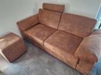 Mooie 2,5-zits bank incl hocker, Huis en Inrichting, Banken | Bankstellen, Ophalen