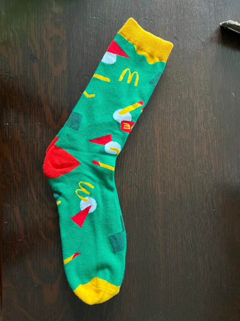 Nieuwe McDonald's sokken - Maat 41-45, Ophalen of Verzenden, Nieuw, Maat 43 t/m 46, Overige kleuren