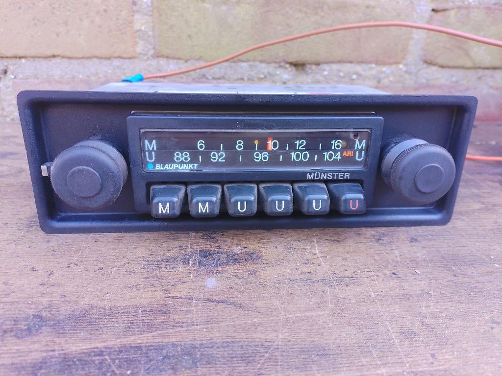 Blaupunkt Munster voor o.a VW BMW Mercedes jaren 70 / 80, Ophalen of Verzenden, Gebruikt