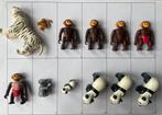 Dieren: tijger chimpansee koala panda, Ophalen of Verzenden, Gebruikt, Los playmobil