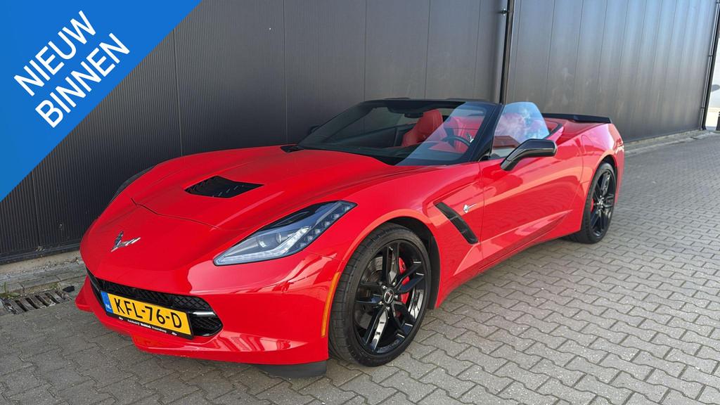 Chevrolet USA Corvette Convertible 6.2 LT1 Stingray 35739km, Auto's, Euro 5, Achterwielaandrijving, Gebruikt, 8 cilinders