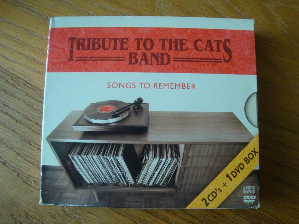 Tribute To The Cats Band - Songs To Remember (cd cds + dvd), Cd's en Dvd's, Ophalen of Verzenden, 1980 tot 2000, Gebruikt