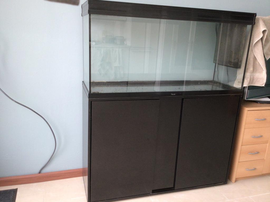 Aquarium met meubel, Ophalen, Gebruikt, Aquatlantis, Leeg aquarium