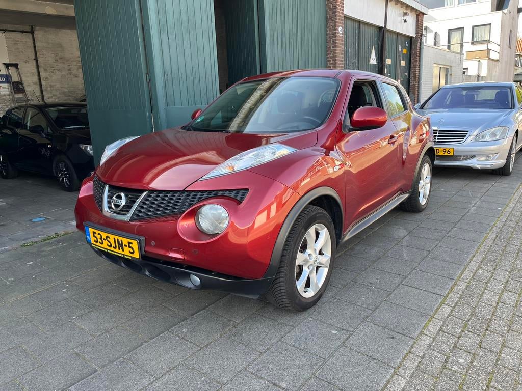 Nissan Juke pure drive 1.6, Voorwielaandrijving, Stof, Zwart, 1600 cc