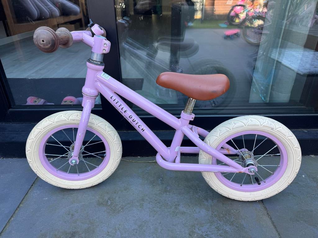 Little Dutch loopfiets - Roze, Fietsen en Brommers, Ophalen of Verzenden, Gebruikt, Minder dan 16 inch