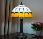 Gele Glas-in-Lood Tafellampen - NIEUW!, Verzenden, Nieuw, Glas, Minder dan 50 cm