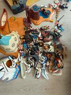 Playmobil Cowboys en Indianen met tenten en paarden, Kinderen en Baby's, Speelgoed | Playmobil, Ophalen of Verzenden, Gebruikt