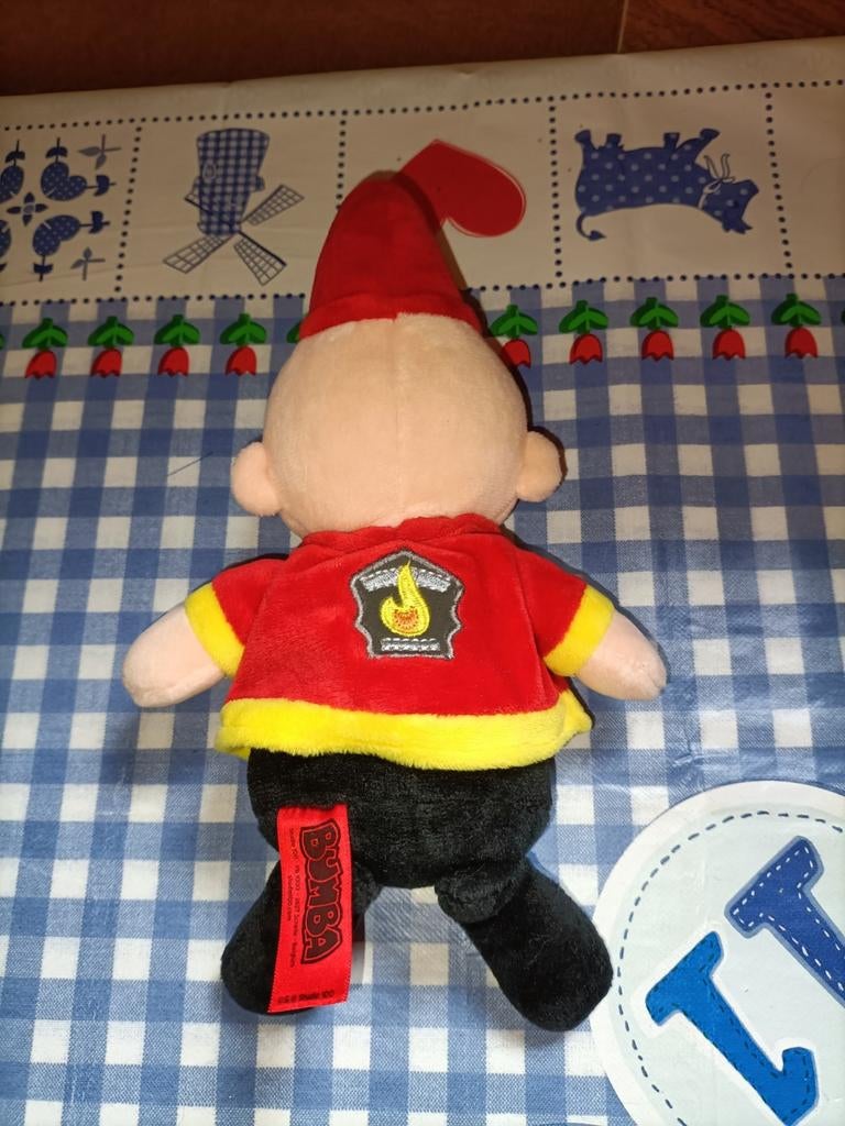 Bumba brandweer knuffel 25 cm groot, Ophalen of Verzenden, Zo goed als nieuw, Overige typen