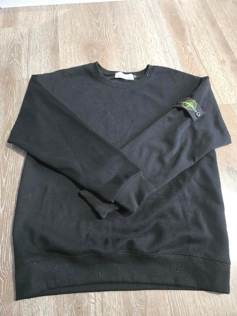 Zwarte Stone Island trui maat S, Ophalen of Verzenden, Zo goed als nieuw, Maat 48/50 (M), Zwart