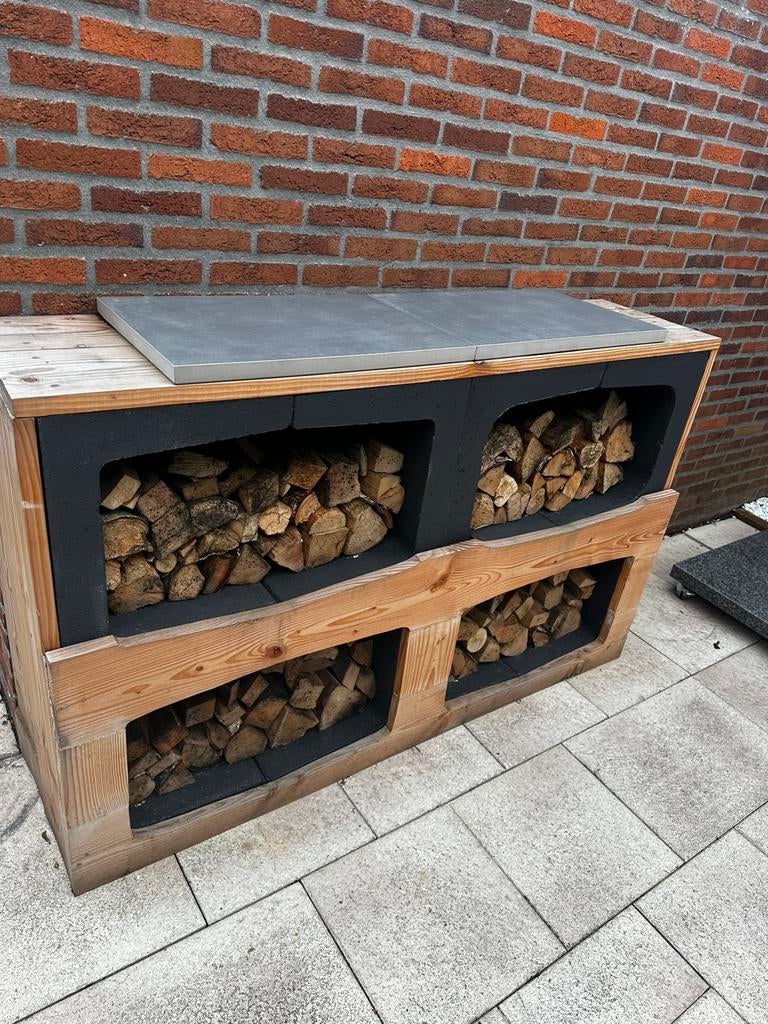 U elementen beton, Tuin en Terras, Ophalen of Verzenden, Zo goed als nieuw