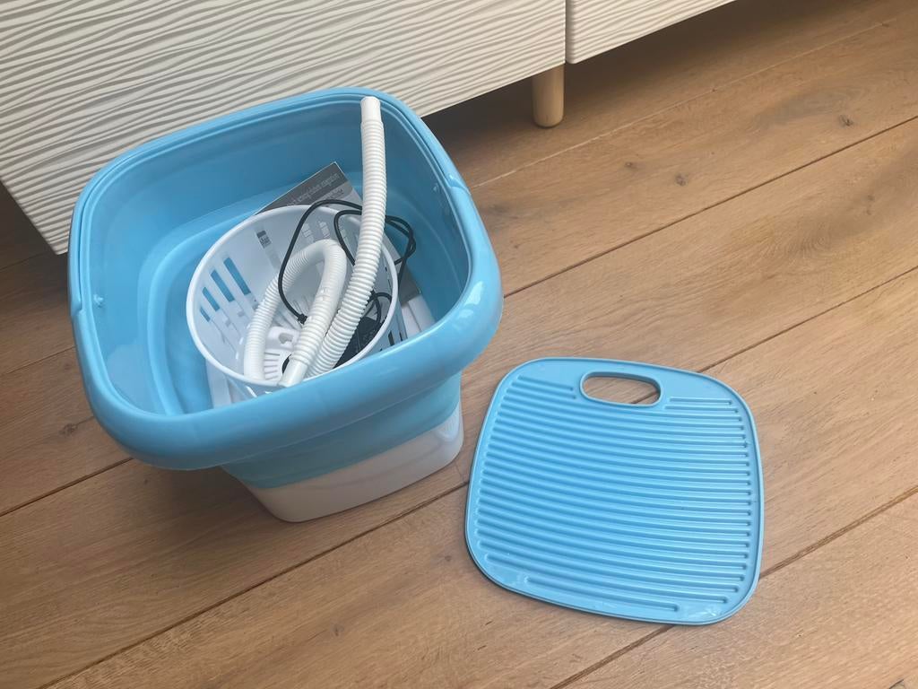 Camping wasmachine met centrifuge, Ophalen of Verzenden, Zo goed als nieuw